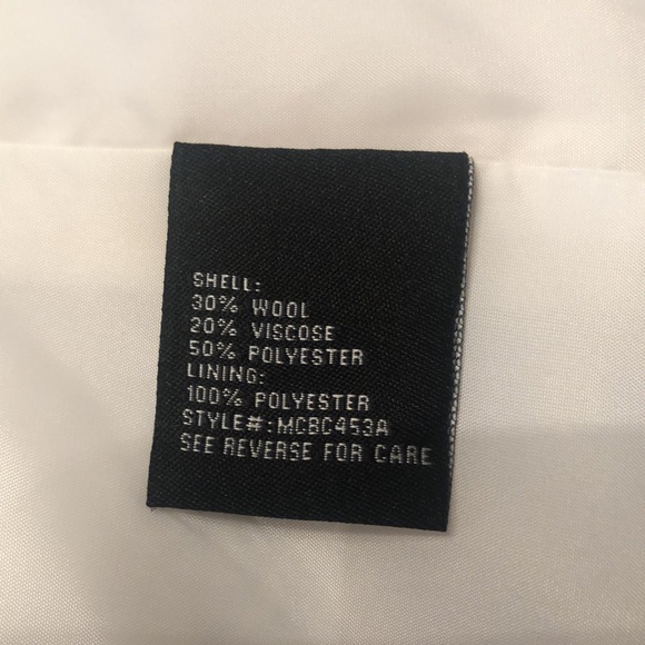 BNCI BY Blanc Noir Pea Coat - Picture 5 of 7